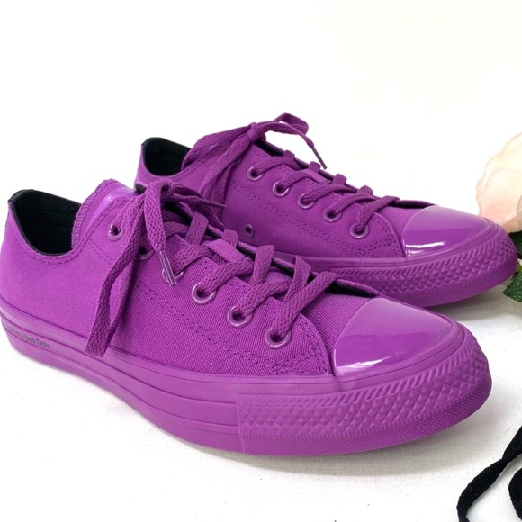 Converse Shoes - Converse x OPI Ctas Low Top Canvas Purple Dusk W